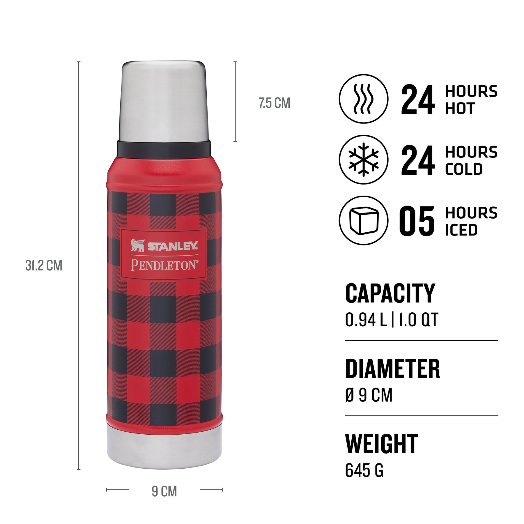 Pendleton Vacuum Thermos Bottle National Park Collection by