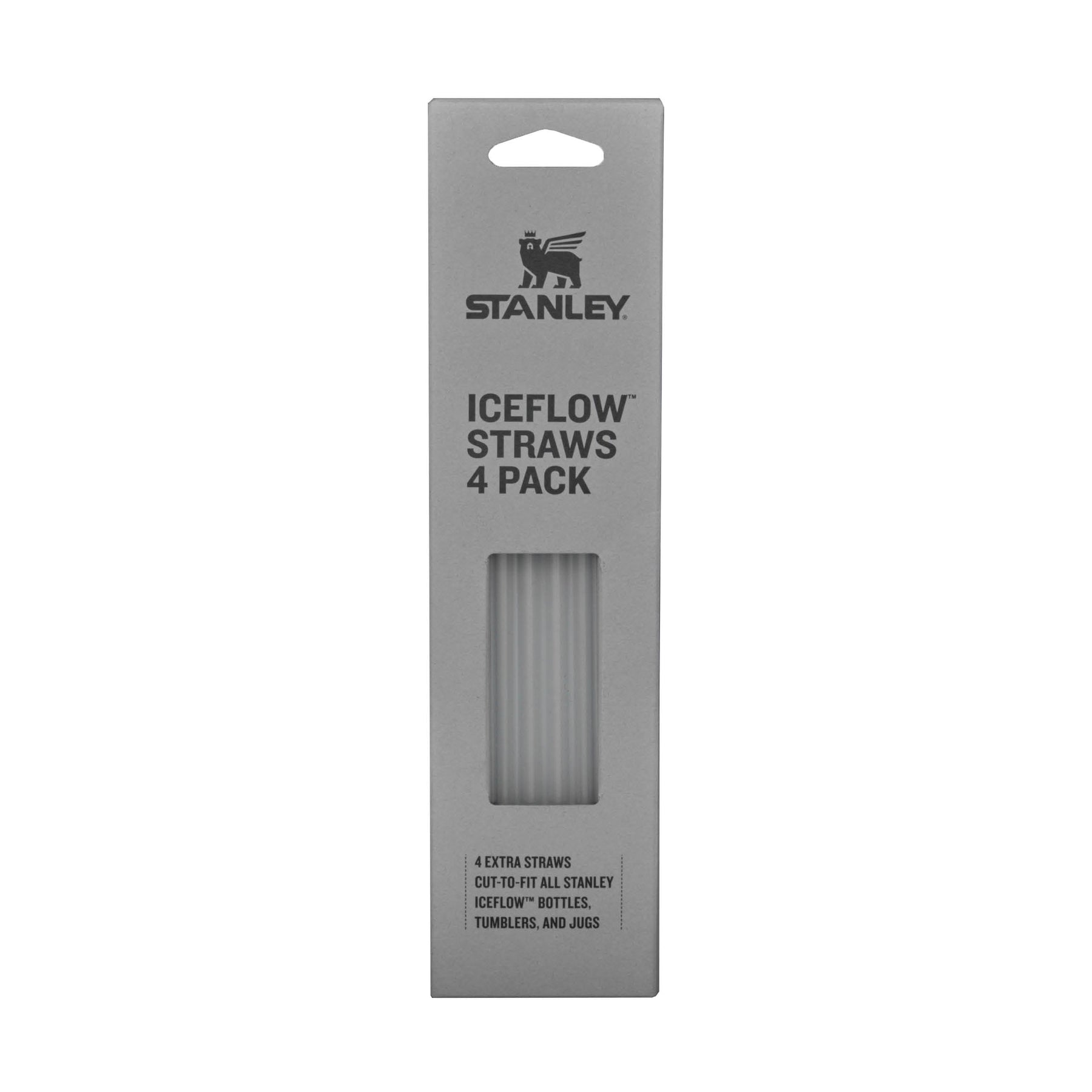 Pack Replacement Stainless Steel Straws for IceFlow Stainless