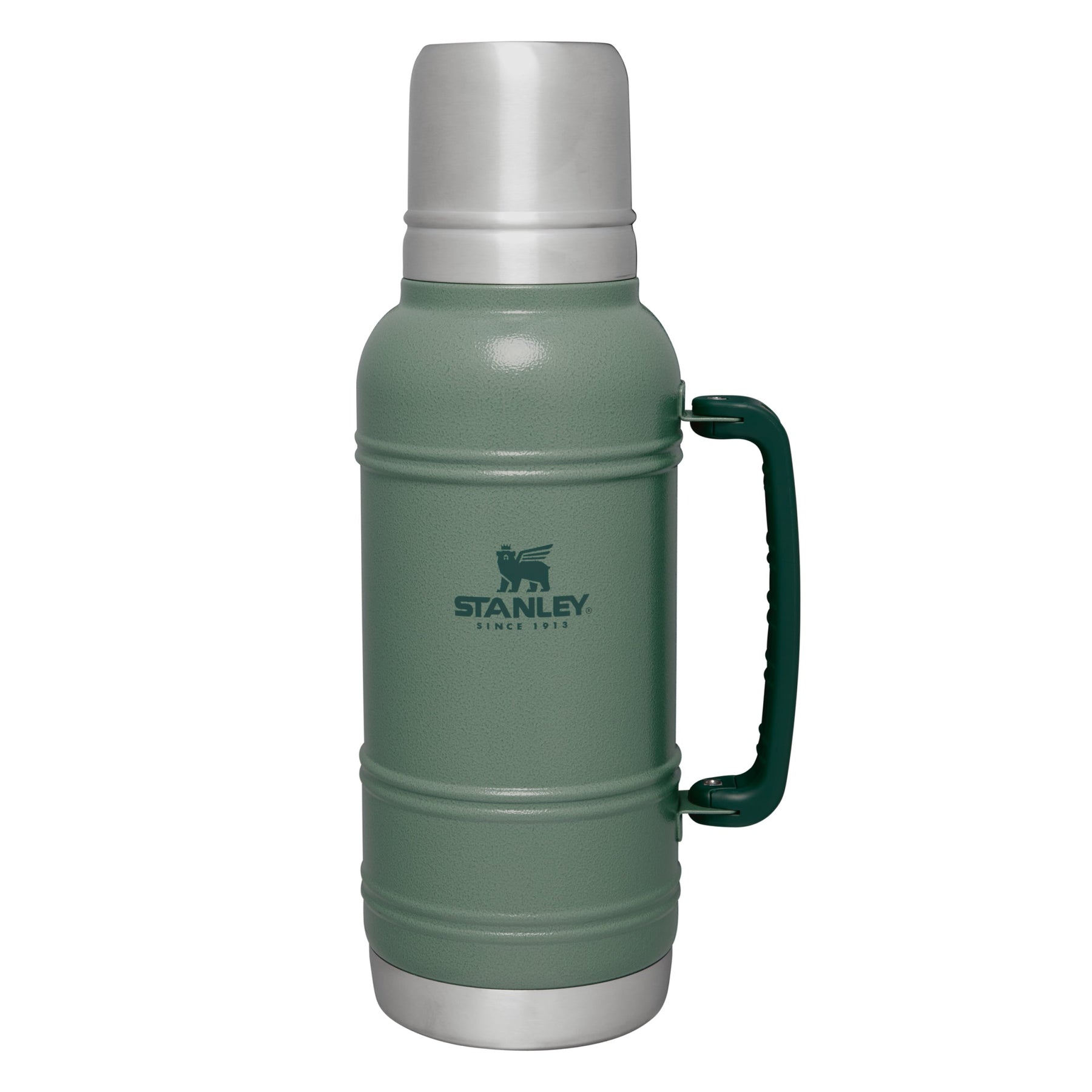 Stanley Classic Thermos Green Vacuum Bottle Coffee Cold Hot Drink Camping  Patina