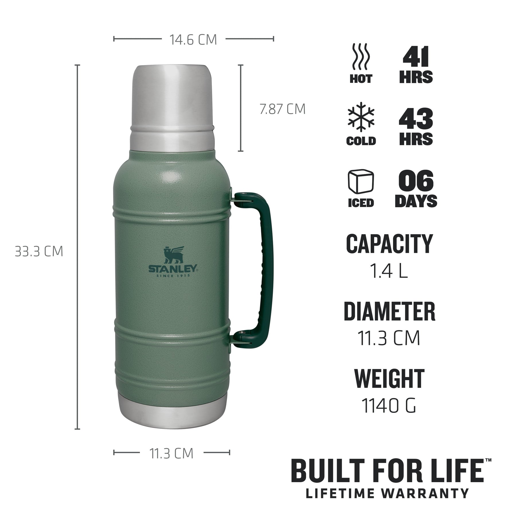 Stanley Vacuum Bottle, Thermos flask & Cooking set
