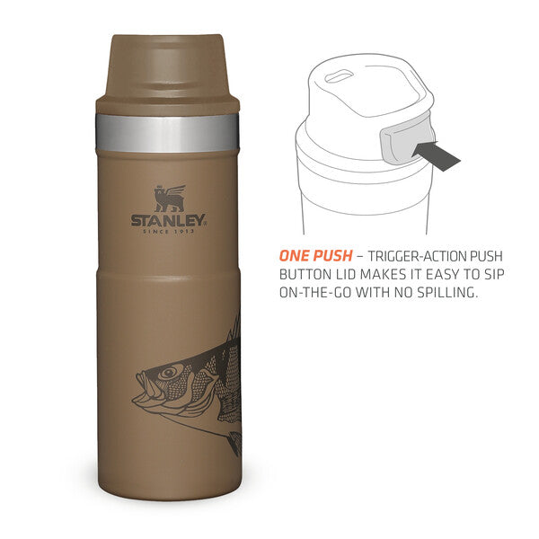 Classic Peter Perch Trigger-Action Travel Mug | 0.47L | Stanley